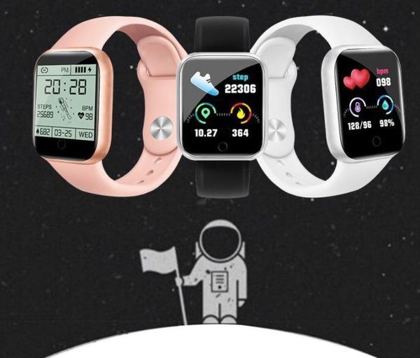 wristwatches smart watches men bracelets rectangular classical watch women female male kids led digital bluetoooth intelligent bracelet, Slivery;brown